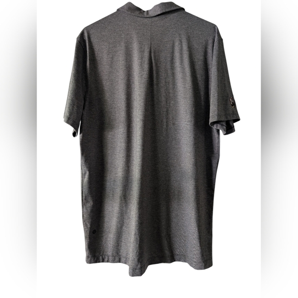 Lululemon Charcoal Polo Shirt Columbus Blue Jackets Foundation. XL NWOT - Picture 3 of 7